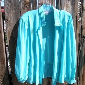 Sheer womens blouse size 16